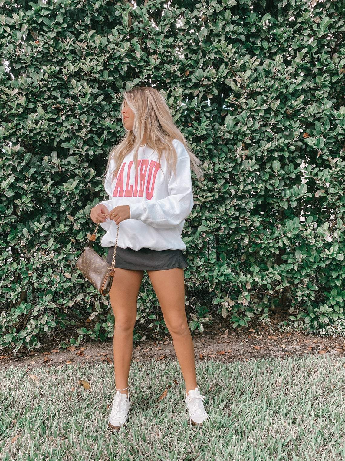 Malibu oversized crew neck