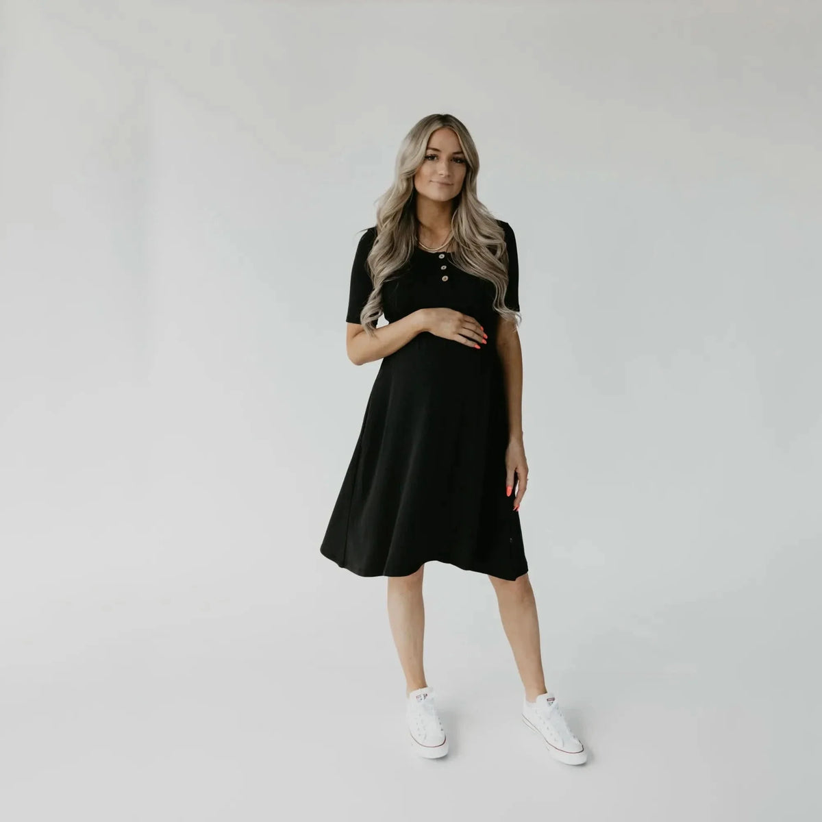Ladies Bamboo Esme Dress | Black