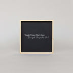 Tough Times Don't Last Tough People Do Wood Sign