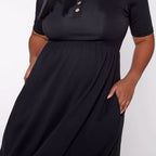 Ladies Bamboo Esme Dress | Black